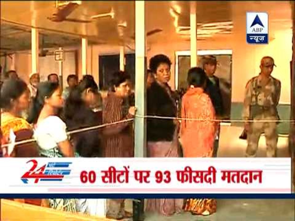 93 per cent voting in Tripura