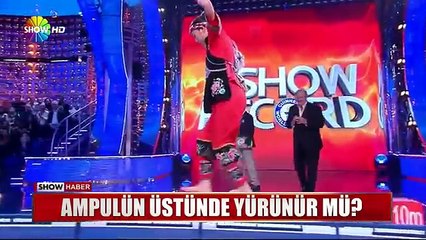 Ampülün üstünde yürünür mü- - YouTube