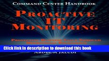 Read Command Center Handbook: Proactive IT Monitoring: Protecting Business Value Through