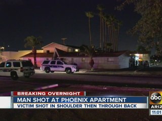 Man shot at Phoenix apartment