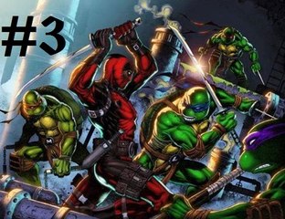 Deadpool Gameplay Walkthrough Part 3 - Ninja Turtles