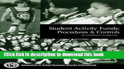 Read Student Activity Funds: Procedures   Controls  Ebook Free