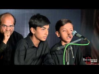 Own Rizvi Minhal Rizvi Live Salam Khwani At Farhan Ali Waris Shab-e-Bedari 17th Moharram 2015