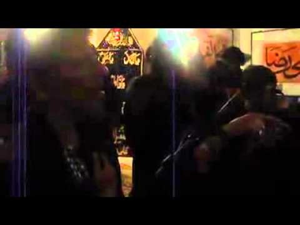 LIVE NOHA: "MERA GHAR JALAYA - LUTIYA'N RIDAWA'N Recited by: "SYED FARHAN ALI WARIS"