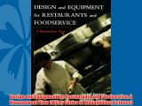 Enjoyed read Design and Equipment for Restaurants and Foodservice: A Management View (Wiley