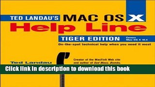 Read Mac OS X Help Line, Tiger Edition  Ebook Free