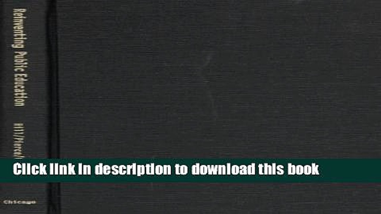 Read Reinventing Public Education: How Contracting Can Transform America s Schools (Rand Research