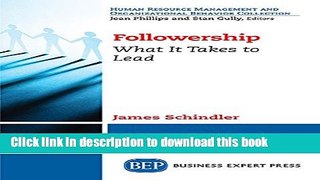 Read Books Followership: What It Takes to Lead ebook textbooks