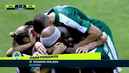 Panathinaikos vs AIK Stockholm 1-0 All Goals & Highlights HD 28.07.2016