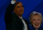 Barack Obama respalda a Hillary Clinton durante convención demócrata