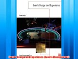Enjoyed read Events Design and Experience (Events Management)