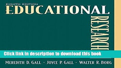 Read Educational Research: An Introduction (8th Edition)  Ebook Free