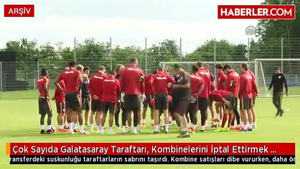 Çok Sayıda Galatasaray Taraftarı, Kombinelerini İptal Ettirmek İstiyor