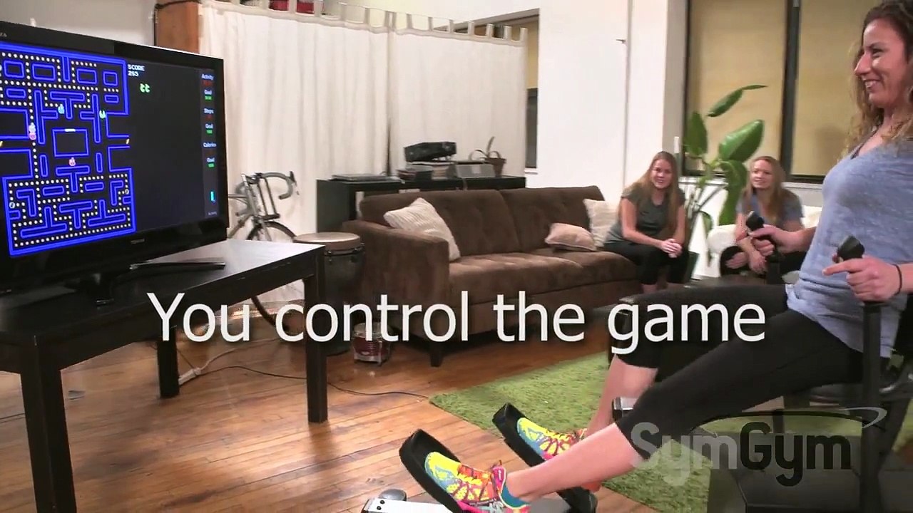 Haz ejercicio mientras juegas a videojuegos con SymGym