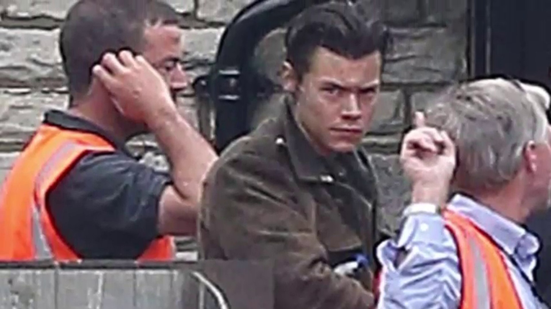 Harry Styles filming of Dunkirk