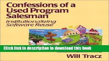 Read Confessions of a Used Program Salesman Ebook Free