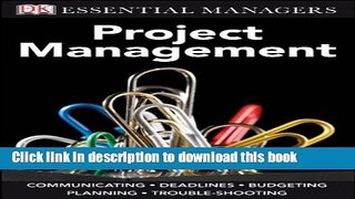 Download DK Essential Managers: Project Management  Ebook Free