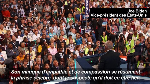 USA: Donald Trump ? Il n'y connaît rien ! , martèle Joe Biden