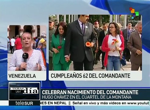Venezuela: celebran en Cuartel de la Montaña natalicio de Hugo Chávez