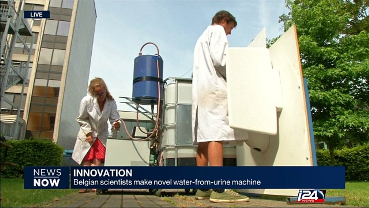 Belgian scientists make novel water-from-urine machine