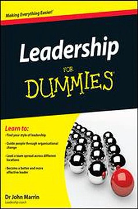 Leadership For Dummies John Marrin Ebook EPUB PDF