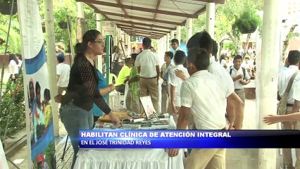 Habilitan clinica de atencion integral en el Reyes