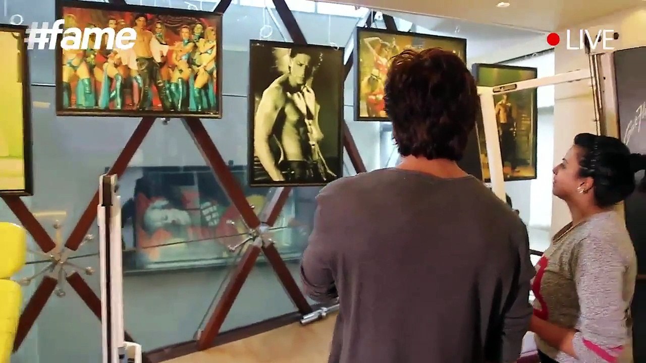 FULL HD: #SRK [ @iamsrk ] Live on fame 27.07.2016 #GetFitWithSRK