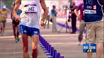Yohann Diniz, en marche pour les JO de Rio