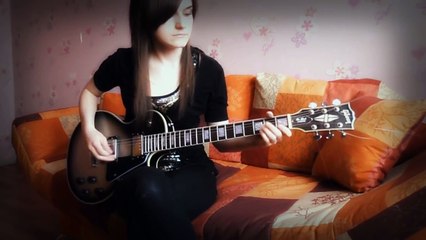 Muse - Stockholm Syndrome (guitar cover HD) with improvisations