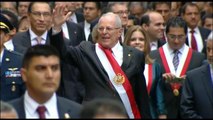 Kuczynski jura como presidente entre aplausos y con un mensaje de cambio y unión