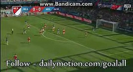 David Villa Amazing Chance - MLS All Stars vs Arsenal - Friendly Match 28.07.2016 HD