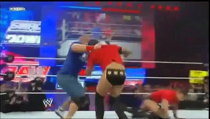 John Cena Drafted back to Raw - WWE Draft 2011 Raw 4/25/11