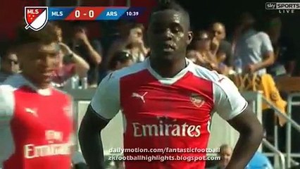 0-1 Joel Campbell Penalty Goal HD - MLS All Stars 0-1 Arsenal 28.07.2016
