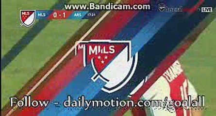 Alex Oxlade-Chamberlain Amazing Long Range Shot - MLS All Stars vs. Arsenal - Friendly Match