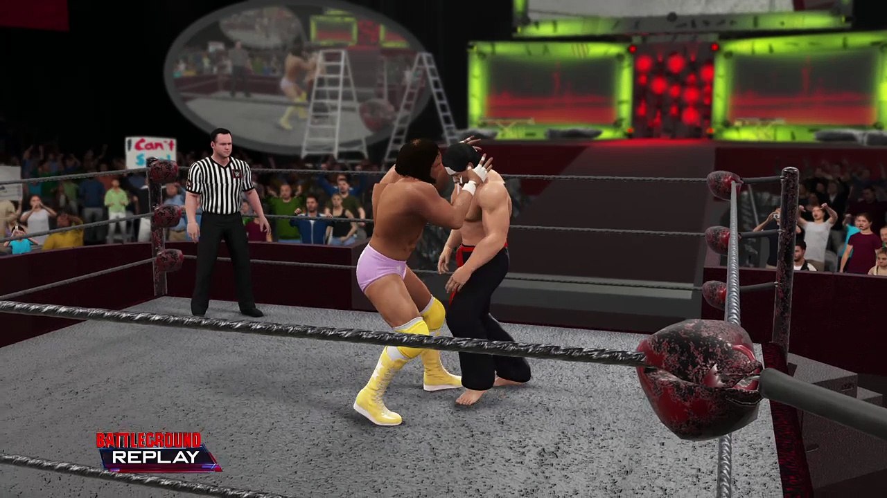 WWE 2K16 chong li v macho man randy savage highlights