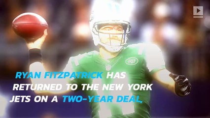 Ryan Fitzpatrick signs two-year deal with Jets