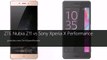 ZTE Nubia Z11 vs Sony Xperia X Performance