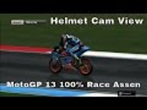 MotoGP 13 Gameplay PS3 | Moto3 Season | Assen 22 Laps | Helmet Cam