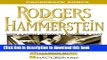 Download Rodgers   Hammerstein: Including a Bonus Section with 25 Rodgers   Hart Songs! Ebook Free