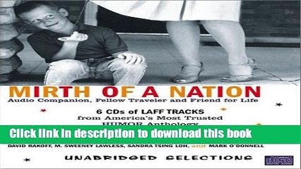 Read Mirth Of A Nation Unabridged: Laff Tracks From America s Most Trusted Humor Anthology PDF Free