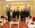 Bộ trưởng Tô Lâm tiếp Đại sứ Vương quốc Campuchia