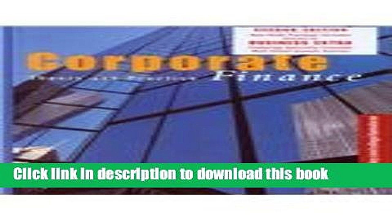 [PDF] Corporate Finance 2nd Edition with Business Extra Password Card Set [Read] Full Ebook