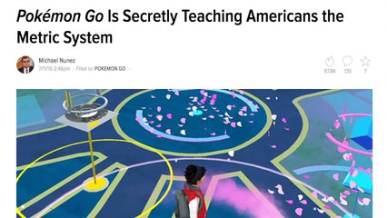 Pokémon Go e o Sistema Métrico Decimal | Matemática Rio
