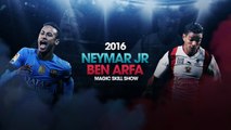 Neymar Jr & Ben Arfa - Magic Skill-Dribbling Show 2016 -HD-