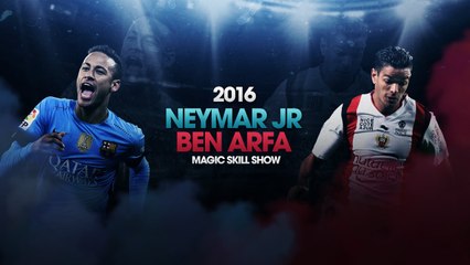 Neymar Jr & Ben Arfa - Magic Skill-Dribbling Show 2016 -HD-