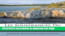 [Download] Les Souffrances du Jeune Werther (French Edition) Free Books