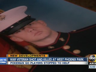 Eight-year Marine veteran killed in shooting at Phoenix park
