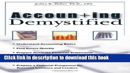 [PDF] Accounting Demystified [Download] Online