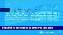 Read International Environmental Management Benchmarks: Best Practice Experiences from America,