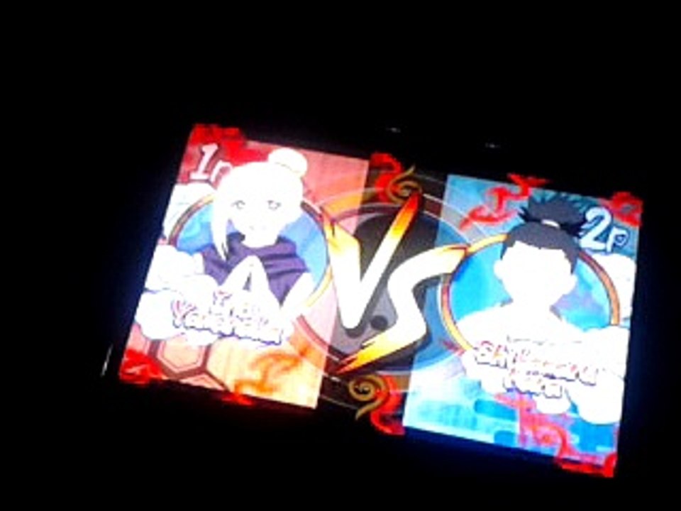Naruto Clash of Ninja Revolution - Ino Vs Shikamaru